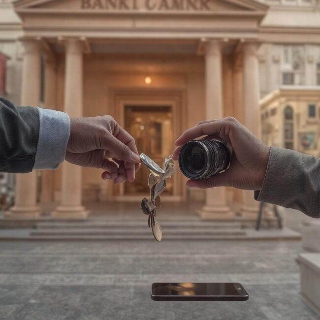 Kantor wymiany uszkodzonych banknotów